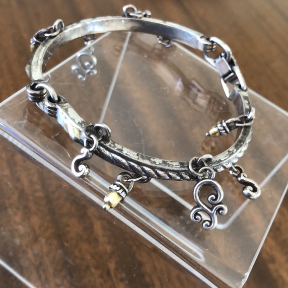 Brighton retired rare collector charm bangle bracelet - Picture 5 of 16